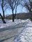 L'allée du Mont royal : une véritable patinoire !