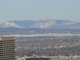 La vue du belvédère en haut du Mont royal.